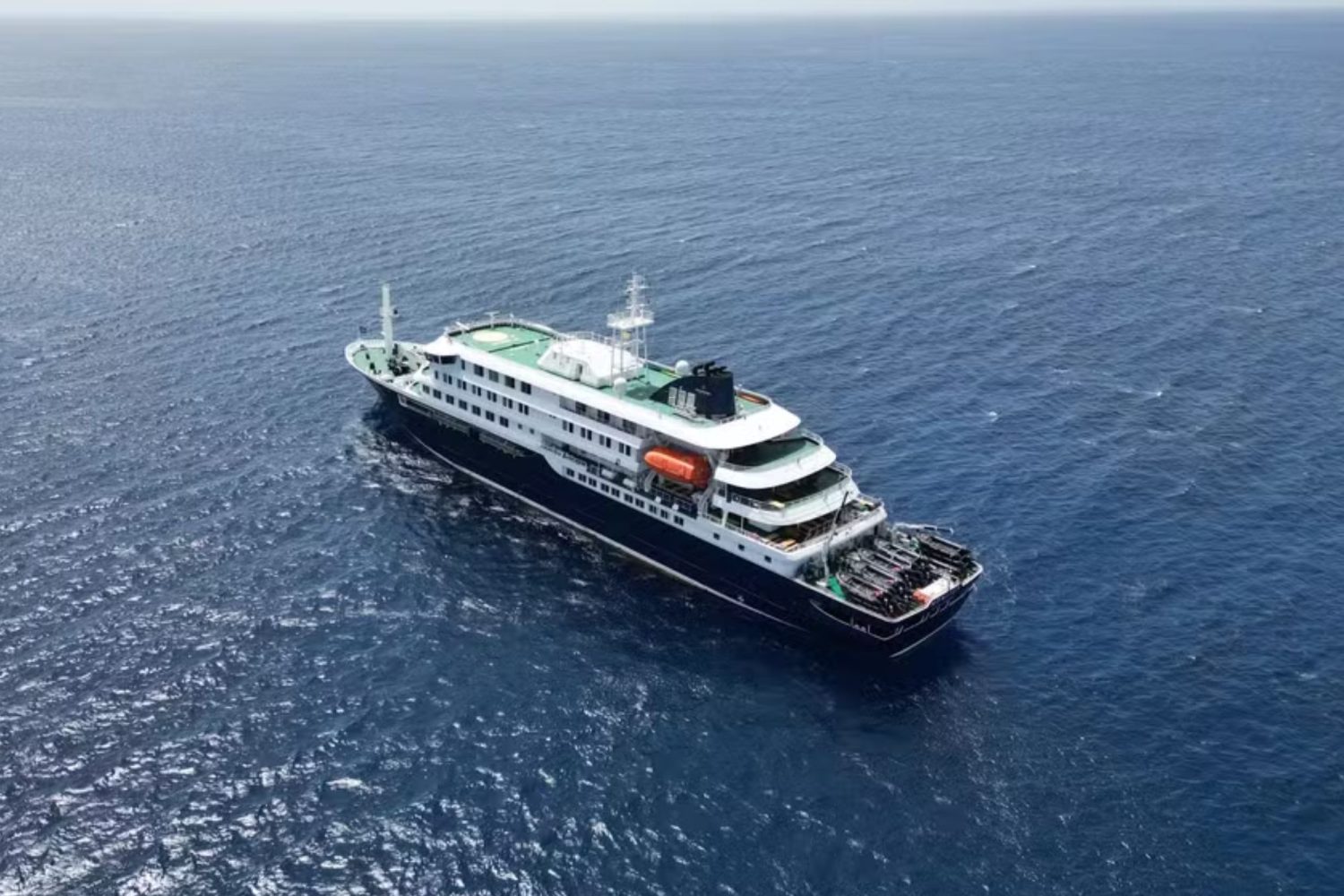 Foto:  Cruzeiro MV Hondius — Foto: AFP