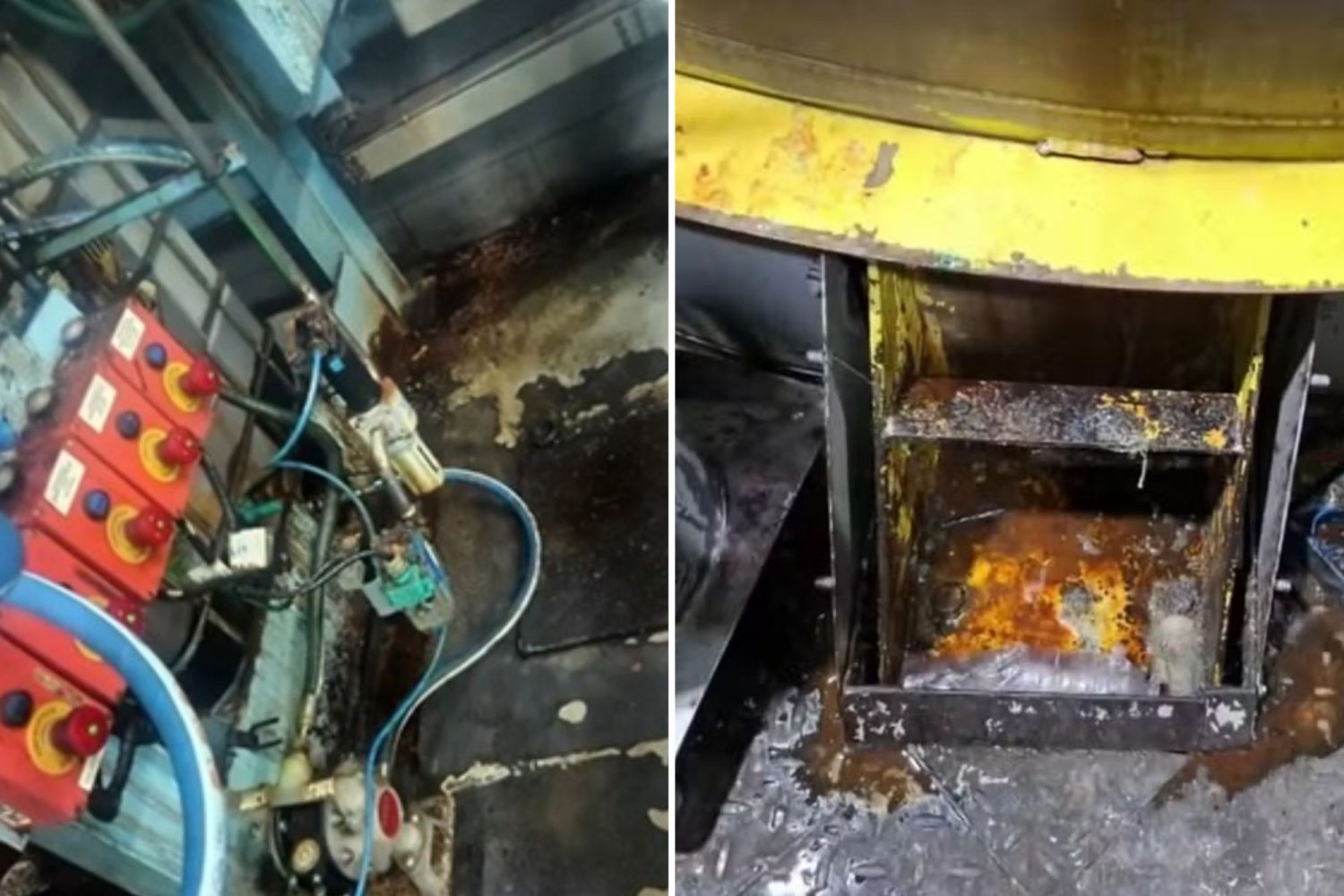 Imagens do relatório mostram a inspeção sanitária realizada no fim de abril na fábrica da Ypê — Foto: G1