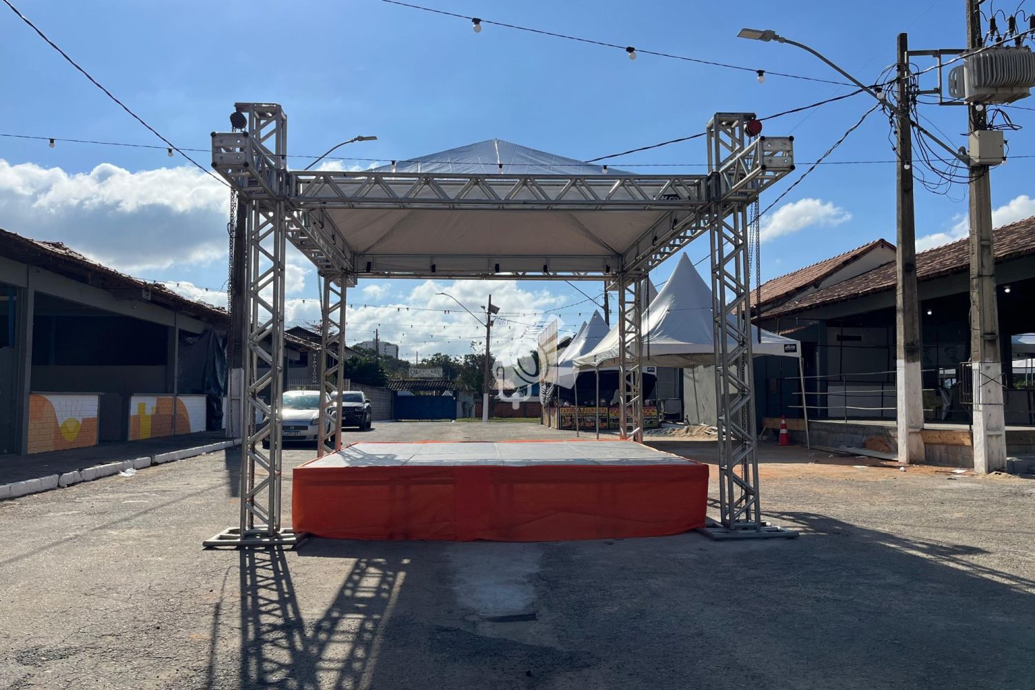"Rua do meio" - Fexpo 2025 (Foto: Matheus Vicentte - Holofote Brasil)