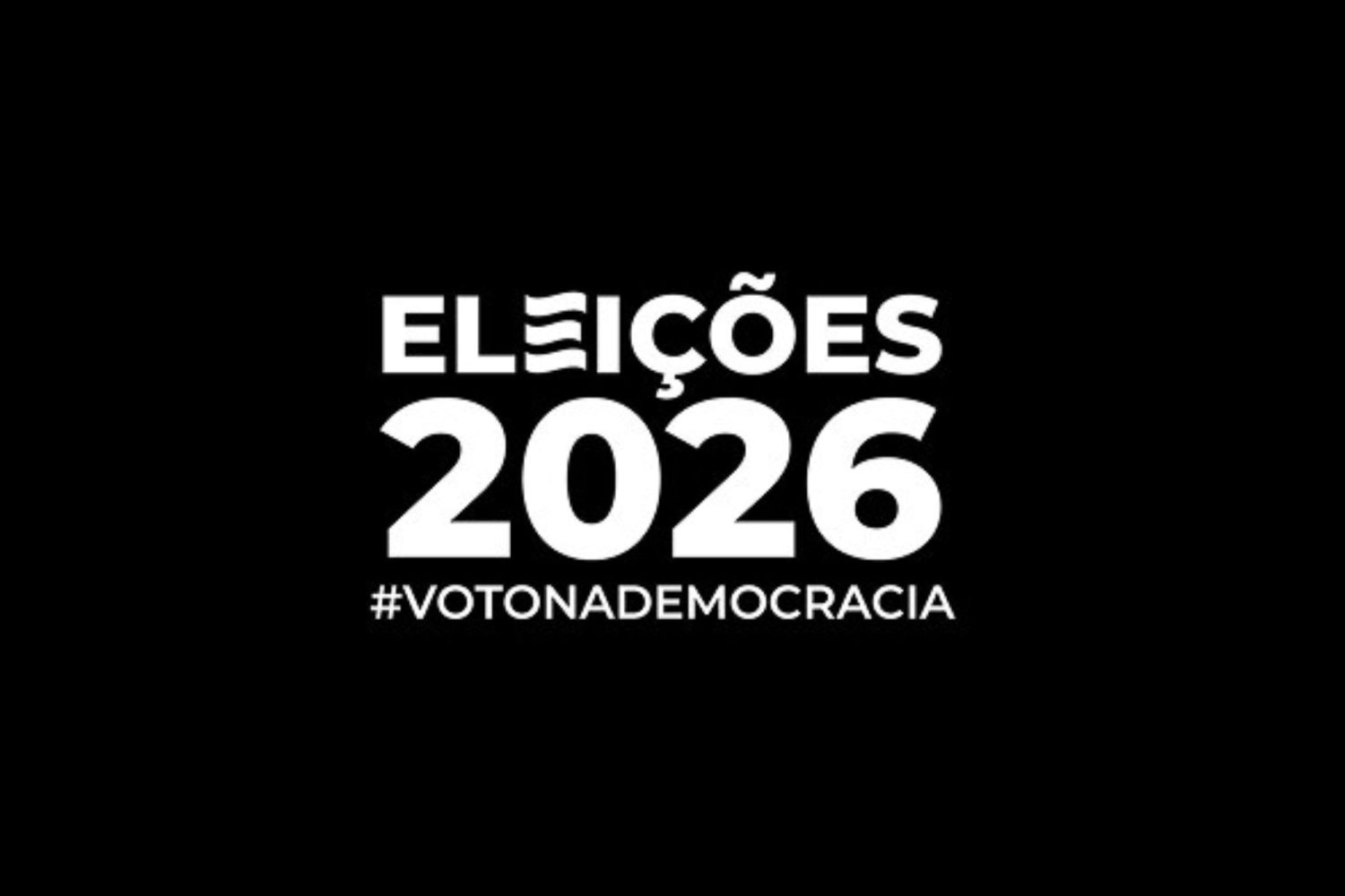 Logo das Eleições 2026. Arte: Secom/TSE