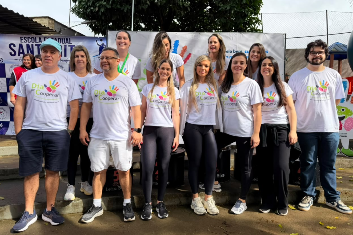 Equipe Sicoob (Foto: Matheus Vicentte - Holofote Brasil)