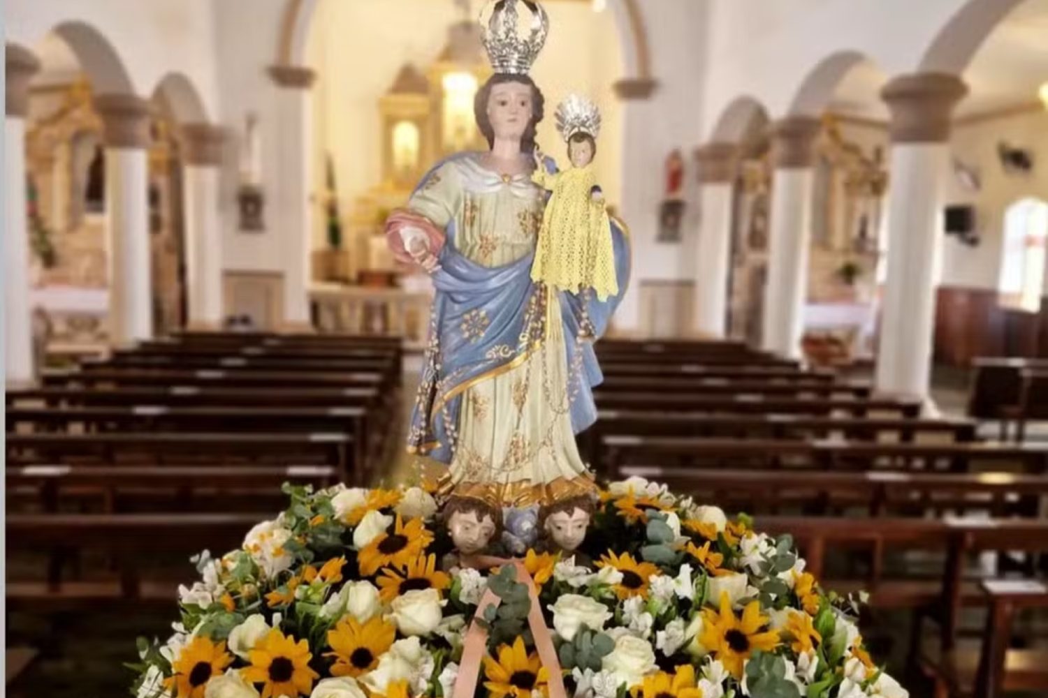 Imagem de Nossa Senhora do Rosário - Foto: Diocese de São João Del Rei